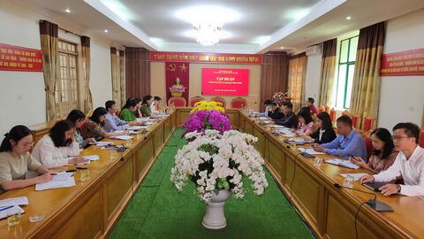 SỞ LAO ĐỘNG – THƯƠNG BINH VÀ XÃ HỘI TỔ CHỨC TẬP HUẤN VỀ CÔNG TÁC BẢO VỆ BÍ MẬT NHÀ NƯỚC